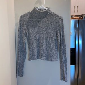 Zara Cropped Turtleneck